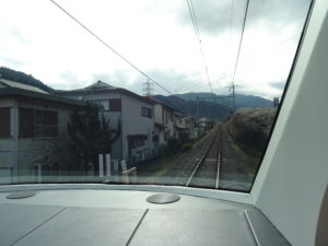 箱根から新宿行きロマンスカー